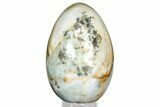 Polished Colorful Jasper Egg - Madagascar #323079-1